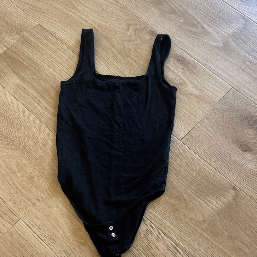 GAP Women's Black Bodysuit